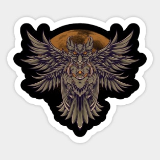 OWL MACHINE Sticker